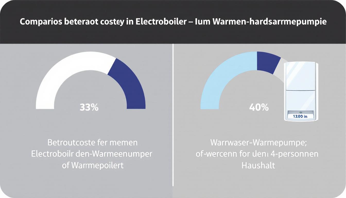 Warmwasser-Wärmepumpe vs. Elektroboiler: Kosten, Ersparnis & Entscheidungshilfe für Ihr Haus