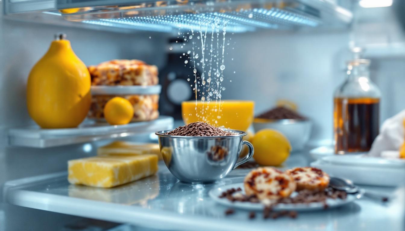 Gerüche Kühlschrank entfernen Natron Kaffeesatz – Titelbild