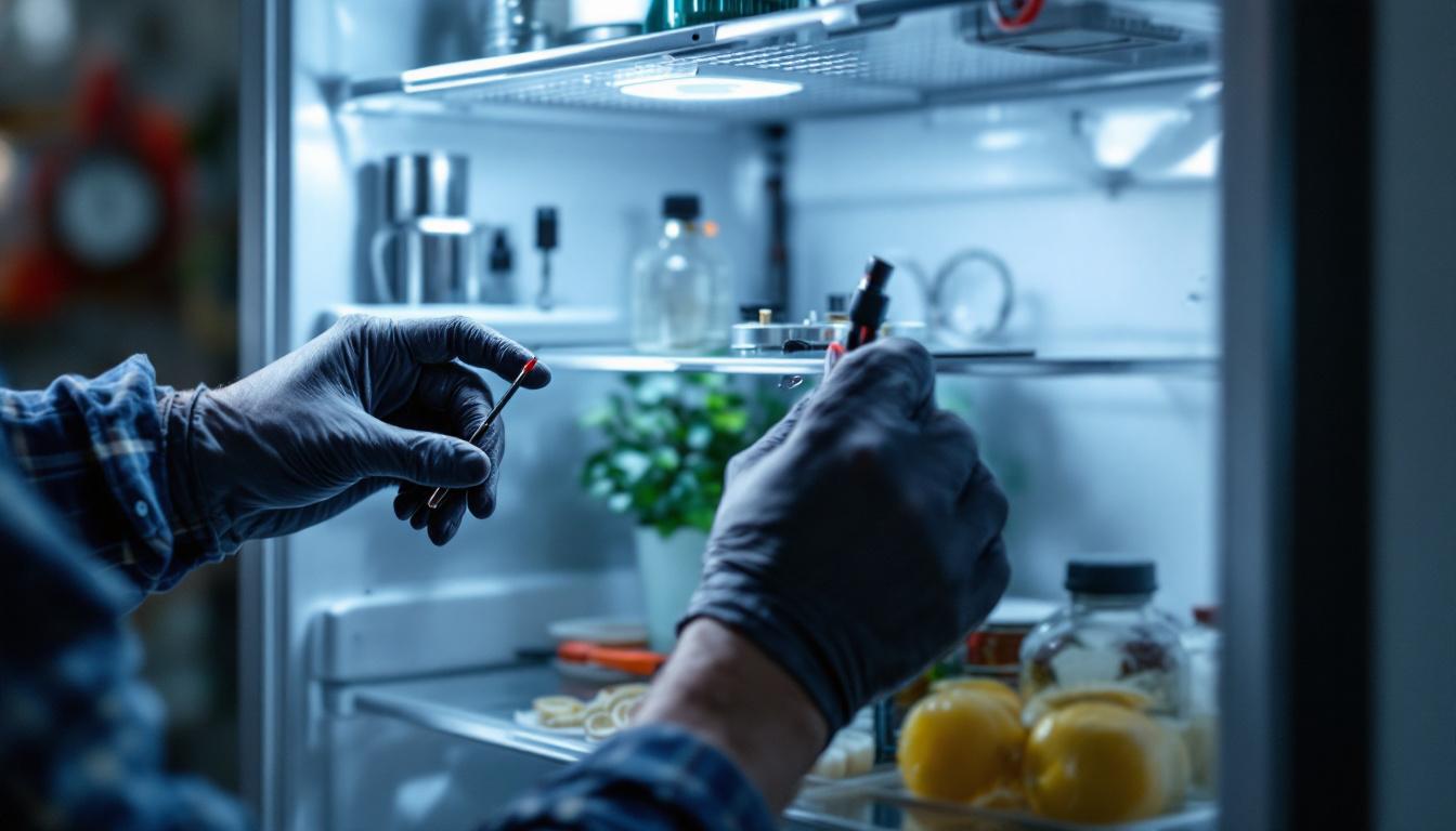 undichten Kühlschrank reparieren – Titelbild