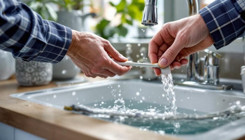 laufenden Wasserhahn reparieren – Titelbild