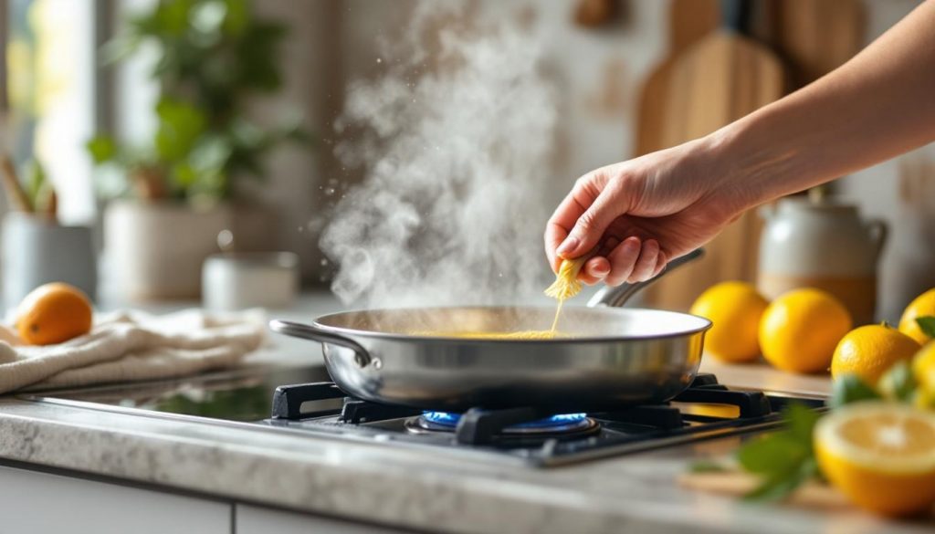 Backofen Herd reinigen Natron Zitrone – Titelbild