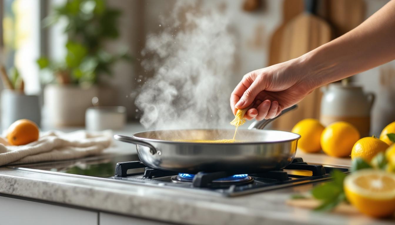Backofen Herd reinigen Natron Zitrone – Titelbild