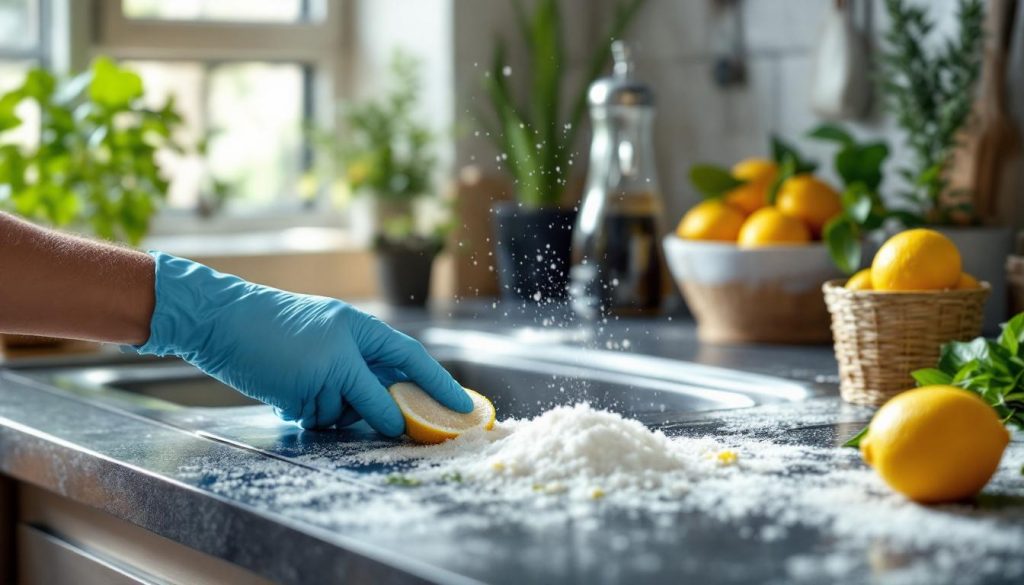 Schneidebretter reinigen Zitrone Salz – Titelbild