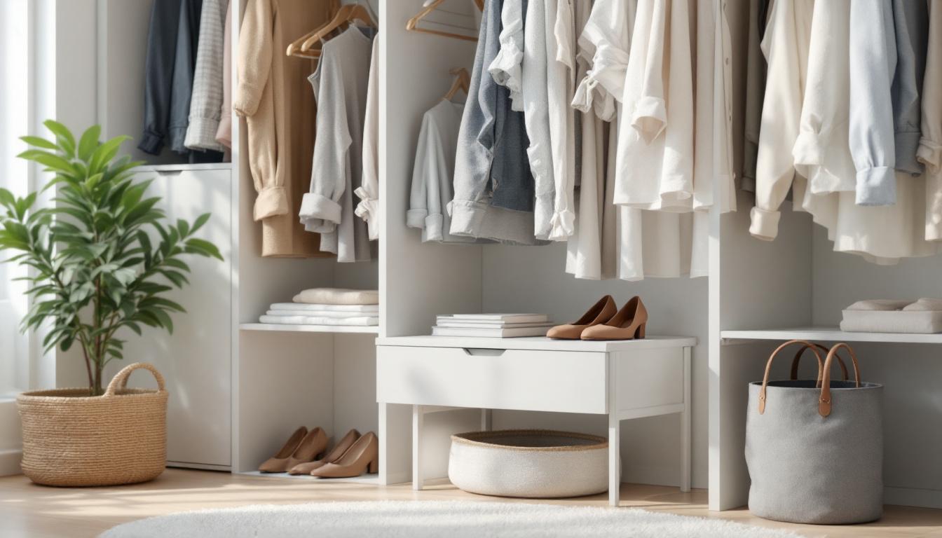 KonMari-Methode Kleiderschrank – Titelbild