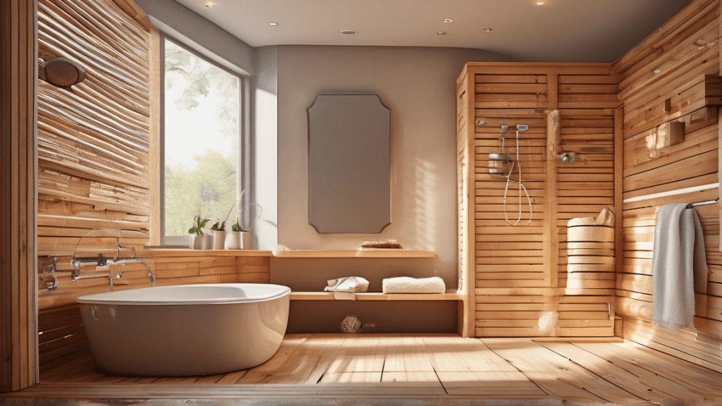 Sauna reinigen mit natürlichen Mitteln – Titelbild