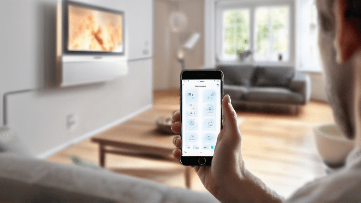 Installation smarter Lampen in historischem Gebäude.