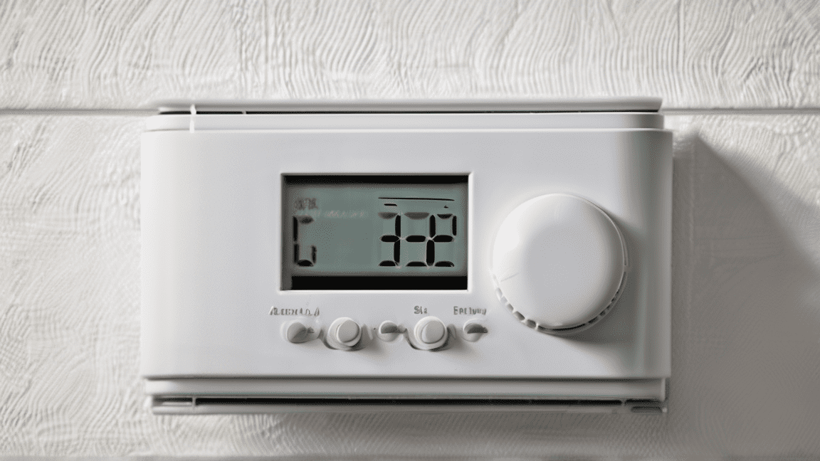 Techniker installiert Funk-Smart-Home-Geräte in Altbau-Wand.