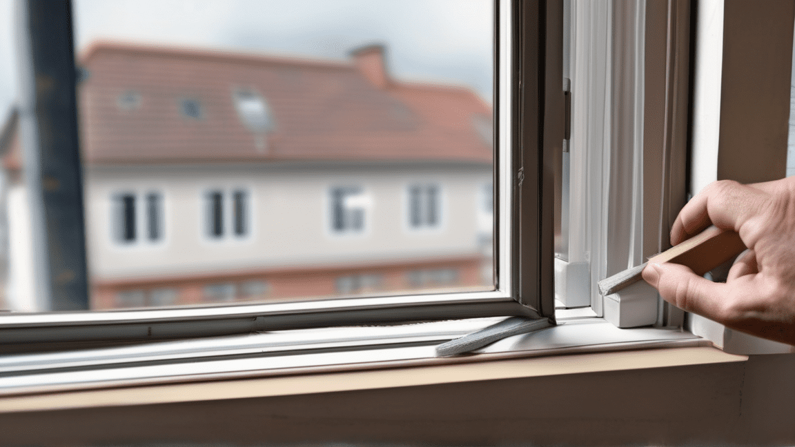 Techniker misst Effizienz einer Wärmepumpe im Altbau.