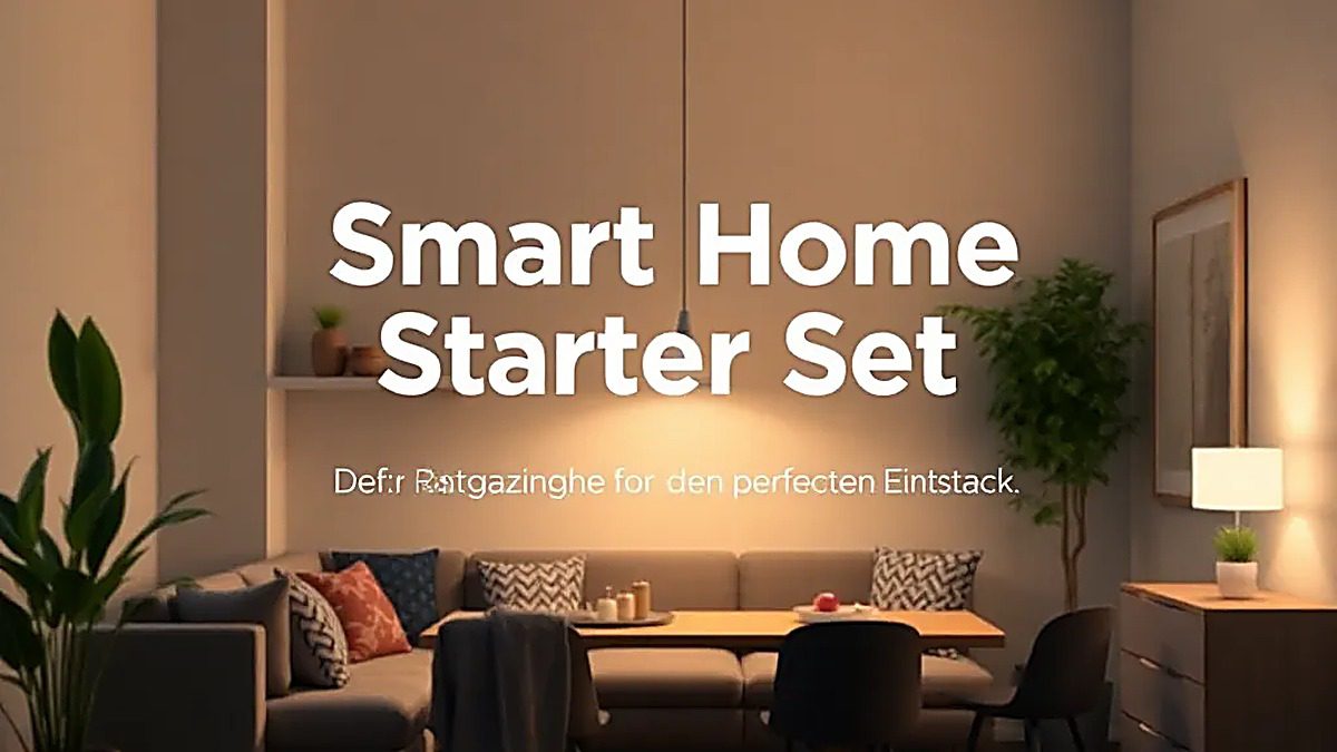 Smart Home Starter Set: Der umfassende Ratgeber für den perfekten Einstieg