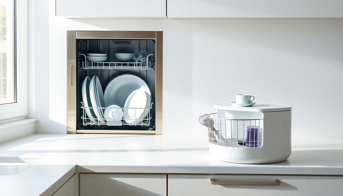 Geschirrspüler für 1-2 Personen: Sind 45-cm-Geräte oder Mini-Geschirrspüler die bessere Lösung?