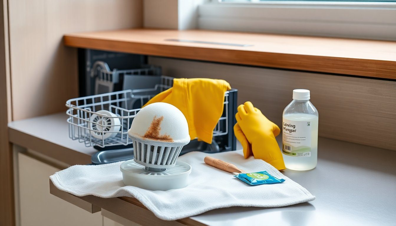 Geschirrspüler entkalken und reinigen: Schritt-für-Schritt-Anleitung für die Innenhygiene