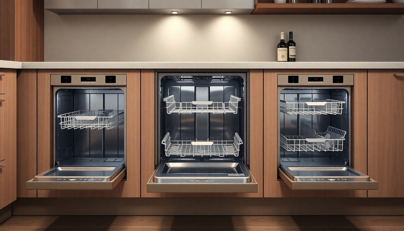 Geschirrspüler richtig dimensionieren: Kapazität, Programme und Technologien für Singles, Paare und Familien