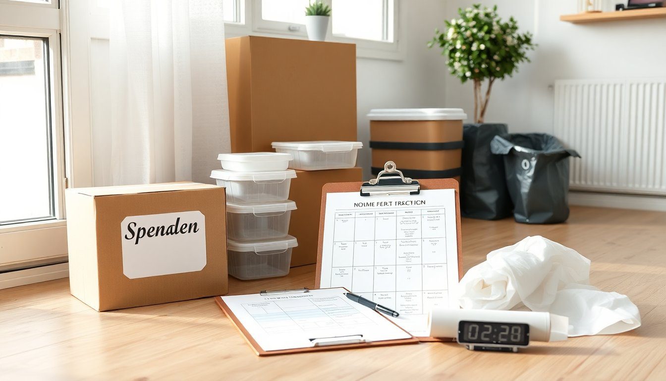 Die strukturierte Entrümpelung: Ein systematischer Leitfaden für dauerhafte Ordnung im Zuhause