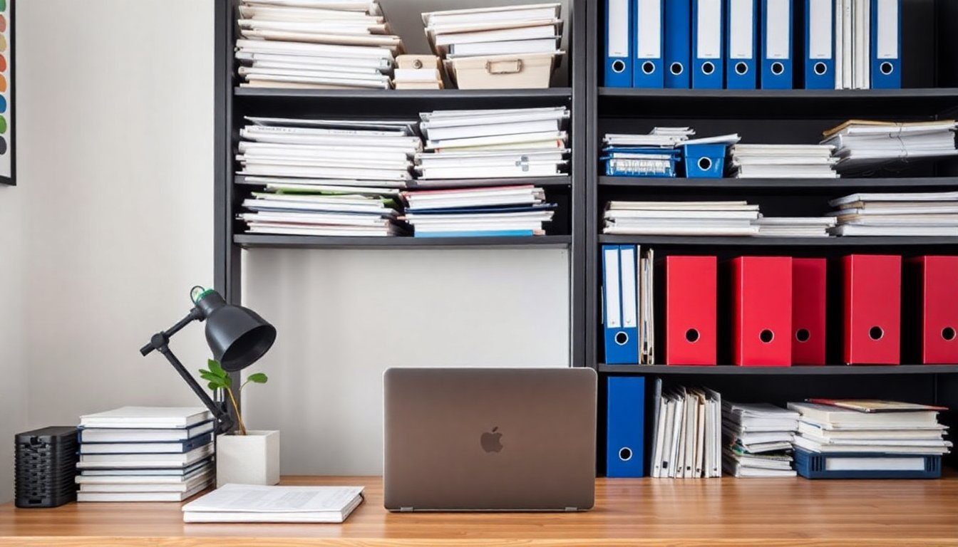 Ordnung im Homeoffice schaffen: Die perfekte Ablagestruktur für Steuer, Rechnungen und Dokumente