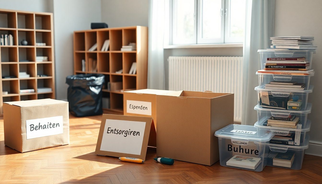 Die strukturierte Ausmist-Strategie: Vom Chaos zu dauerhafter Ordnung in jedem Raum