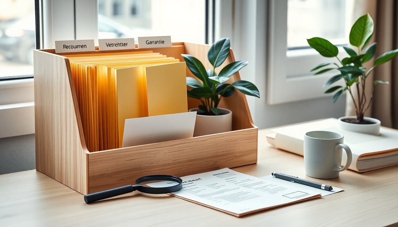 Welche Aufbewahrungsfristen für Rechnungen und Verträge im Haushalt gelten