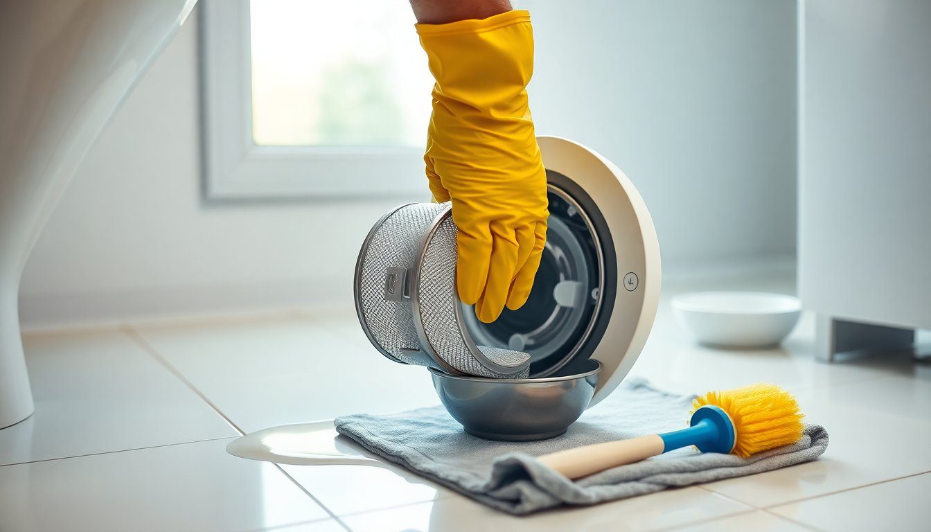 Waschmaschine Filter reinigen: So oft ist es wirklich nötig und so geht's Schritt für Schritt