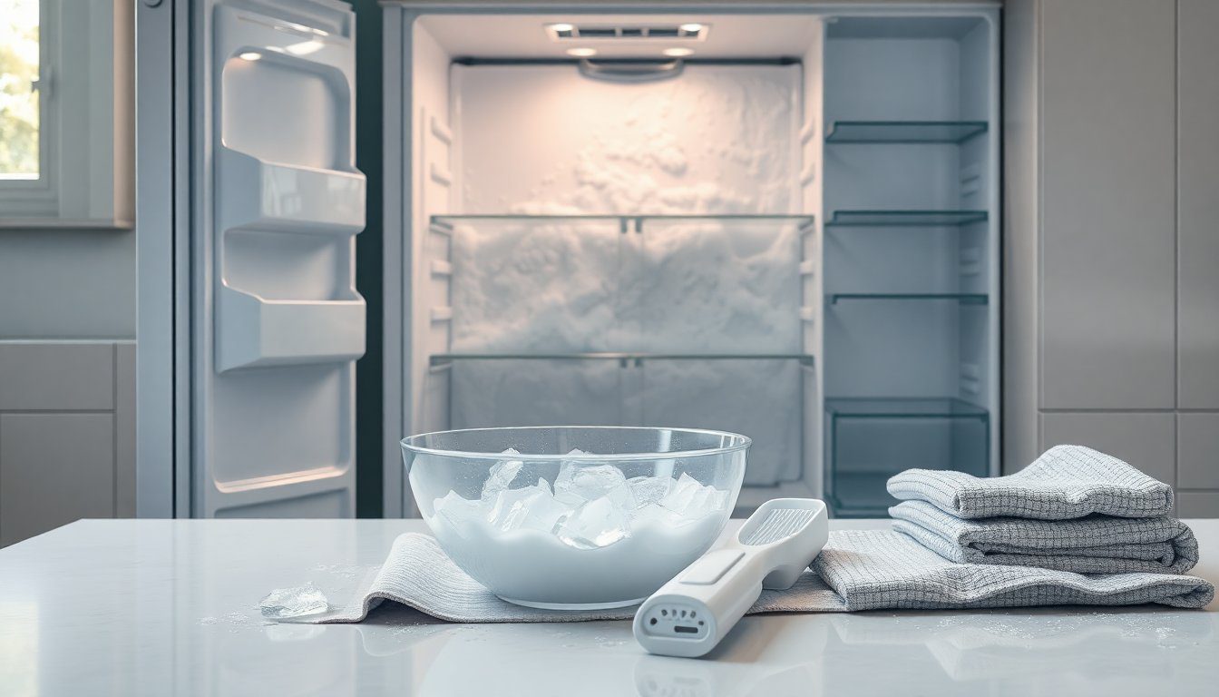 Kühlschrank richtig abtauen: Der optimale Rhythmus und die schonendste Methode