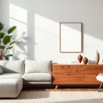 Wohnzimmer mit Einrichtungsbeispielen für Deko-Trends 2026