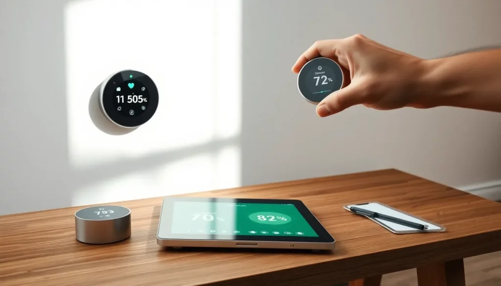 Installation eines smarten Thermostats zur Steuerung der Heizung