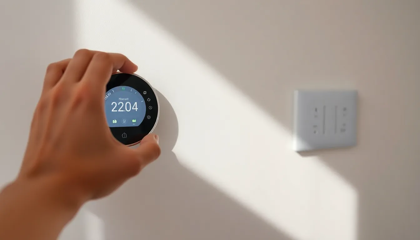 Installation eines smarten Thermostats für die Fußbodenheizung