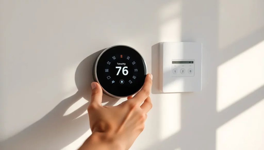 Installation eines smarten Thermostats für die Fußbodenheizungs-Steuerung