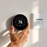 Installation eines smarten Thermostats für die Fußbodenheizungs-Steuerung