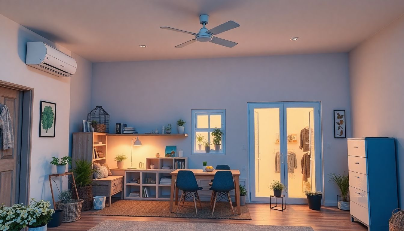 Abstellraum Heizung Automatisierung Fehlersuche Checkliste: Fotorealistisches Titelbild