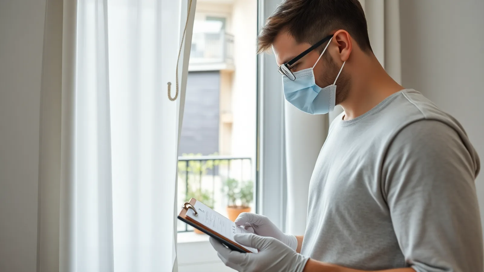 Balkon: Schimmel auf Vorhänge Checkliste Fehlerdiagnose – Titelbild