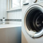 Bad Fettfilm auf Waschmaschine Gummidichtung – Titelbild