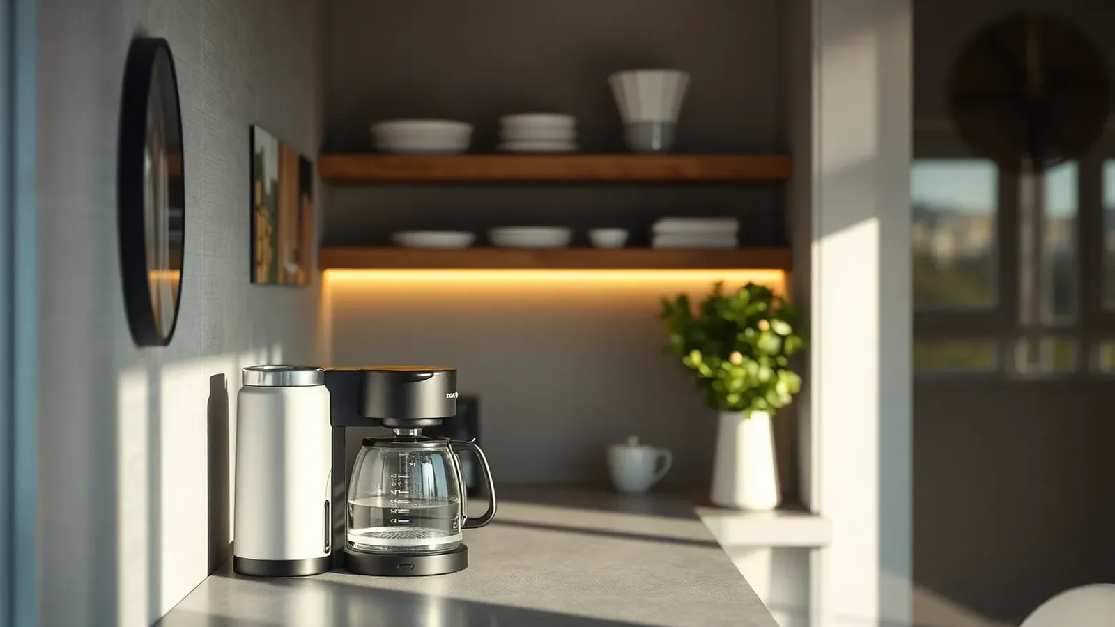 balkon: kaffeemaschine – kosten senken sicherheitscheck qa – Titelbild